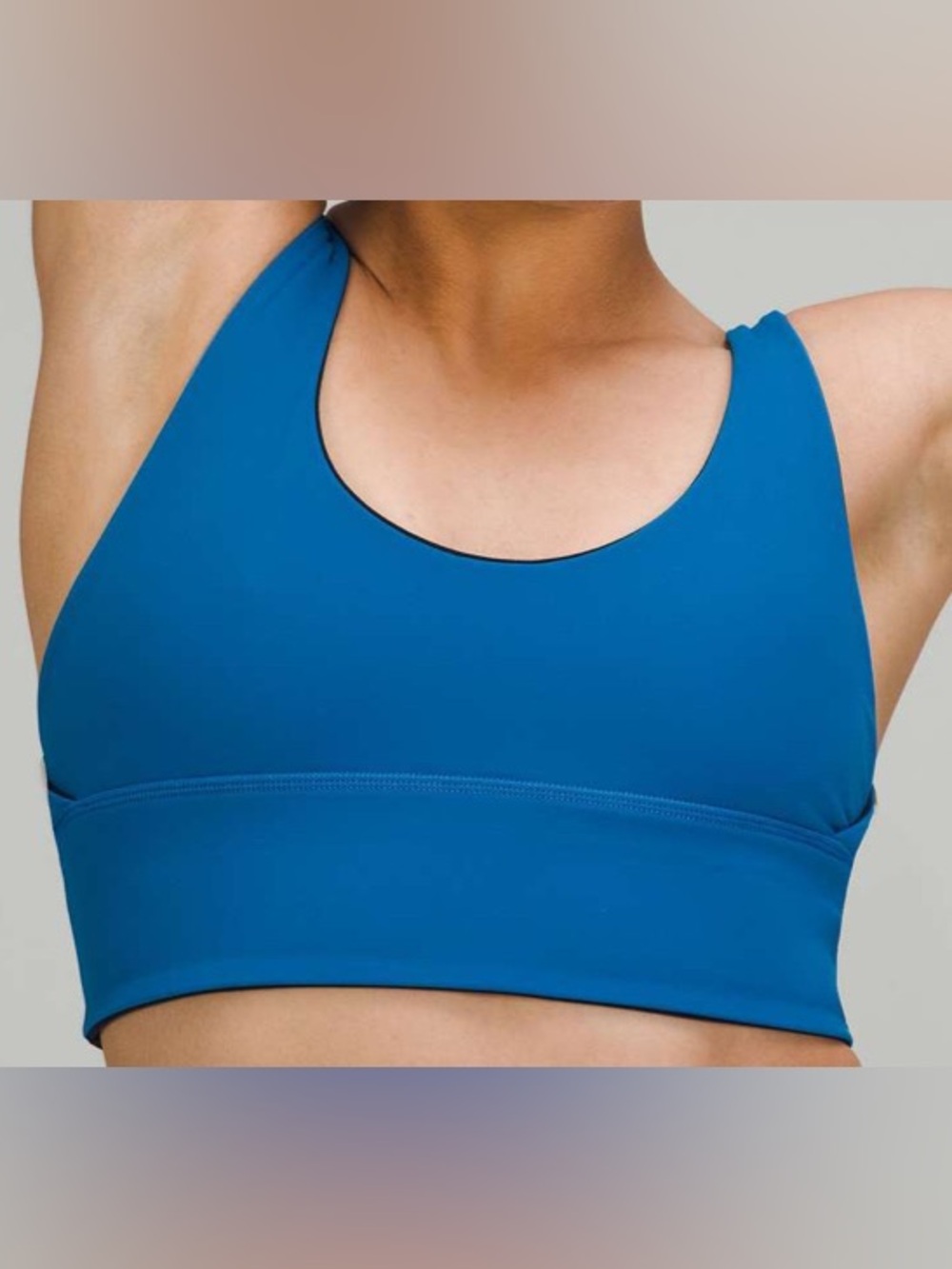NWT Lululemon Align Reversible Bra True Navy / Poolside size 6